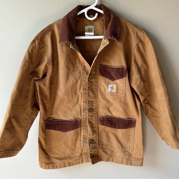 Carhartt Other - Carhartt beige duck work jacket